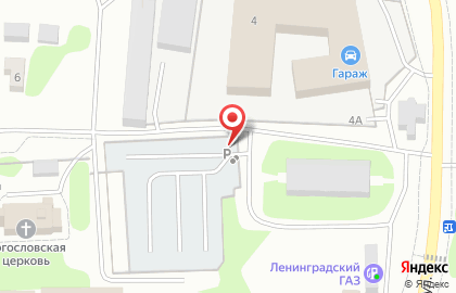 Автостоянка на Садовой (Ломоносовский район), 4а на карте