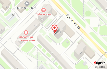 Супермаркет Spar во 2-м микрорайоне на карте
