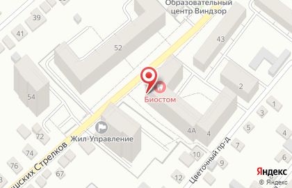 Компания Элитстрой в Цветочном проезде на карте