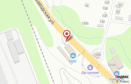 H2O на Лесозаводской улице на карте