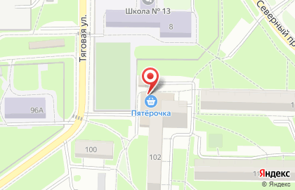 Супермаркет Пятёрочка в Москве на карте