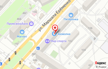 Школа танцев Латифа в Краснооктябрьском районе на карте