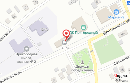 Территориальный организационно-распорядительный орган на карте