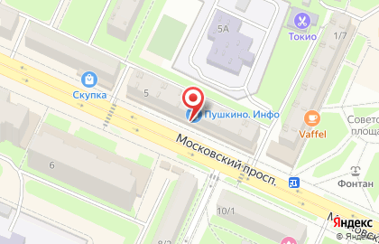 Фотостиль, ИП Герасимов А.Ю. на Московском проспекте на карте