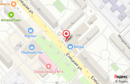 Магазин подержанных и новых товаров Золотой Стандарт в Ворошиловском районе на карте