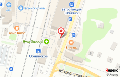 Магазин цветов в Калуге на карте