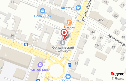 Поволжский филиал ВГУЮ на карте