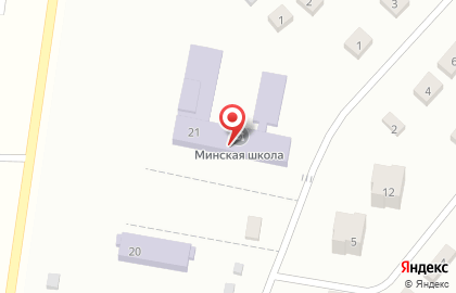 Минская основная общеобразовательная школа на карте