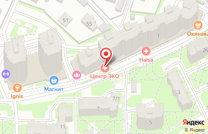 Клиника репродуктивной системы Центр ЭКО на Михайловской улице на карте