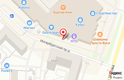 Торгово-сервисная компания Девайс сервис на Пушкинском шоссе на карте