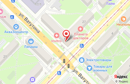 Аптека Ваше солнышко на площади Карла Маркса на карте