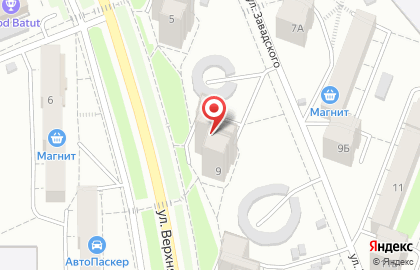 Волго-Вятский банк Сбербанка России на улице Верхняя Дуброва на карте