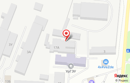 Строительная компания в Екатеринбурге на карте