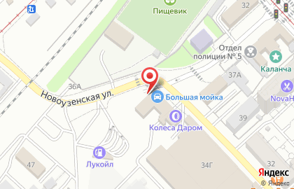 Большой шиномонтаж на карте