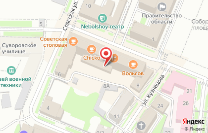 Кабинет юриста Дмитрия Сальникова на карте