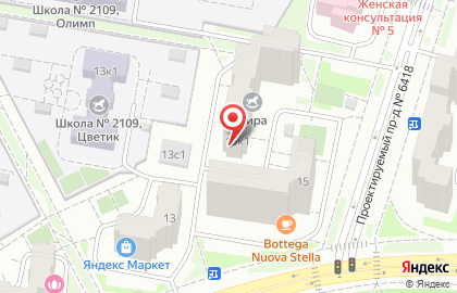 Дистрибьюторский центр Faberlic на улице Брусилова на карте
