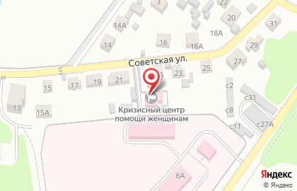 Областной кризисный центр помощи женщинам на карте