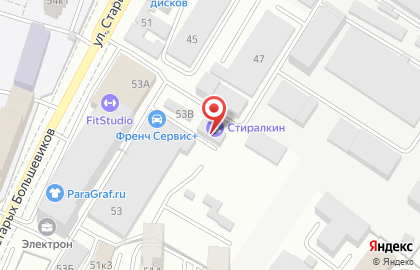 Музыкальная школа Music House на улице Старых Большевиков на карте