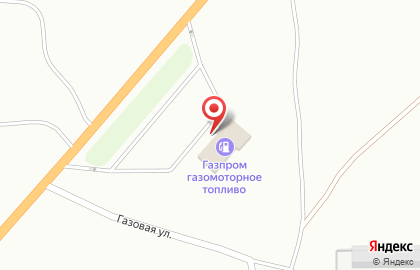 АГЗС Газпром в Оренбурге на карте