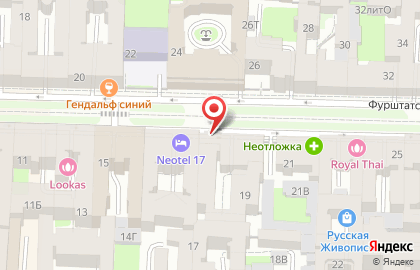 Ювелирный магазин Platina на метро Чернышевская на карте