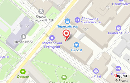 Инвестиционная компания ВТБ Капитал Форекс на Ораниенбаумской улице на карте