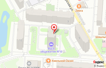 Участковый пункт полиции, г. Одинцово на карте