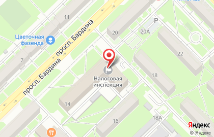 Инспекция Федеральной налоговой службы России по Центральному району г. Новокузнецка на карте