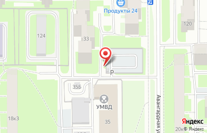 Автостоянка в Санкт-Петербурге на карте