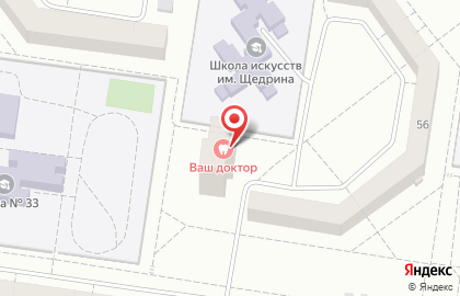 Стоматологическая клиника Ваш Доктор в Автозаводском районе на карте
