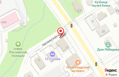 Транспортная компания ПЭК в Петрозаводске на карте