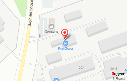 Автосервис RemZona в Пскове на карте