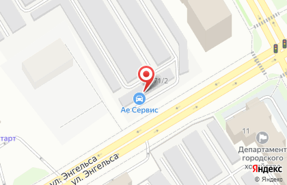 Сервис АЕ на карте