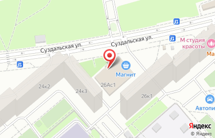 Мобил Элемент на Суздальской улице на карте