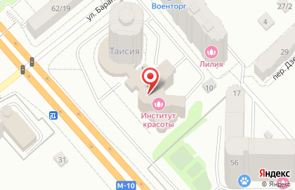 Веста на Красной улице на карте