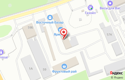 Магазин в Барнауле на карте
