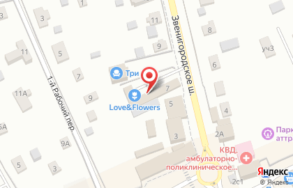 Магазин молочных продуктов ЭкоНива на Звенигородском шоссе на карте