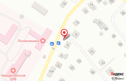 Киоск по продаже продуктов в Ульяновске на карте