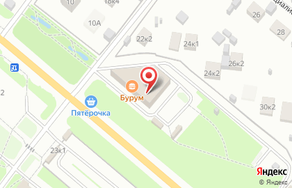 Супермаркет Пятёрочка в Санкт-Петербурге на карте