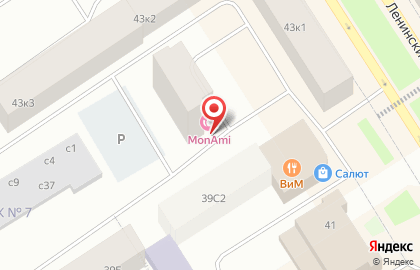 Салон красоты MonAmi в Центральном районе на карте
