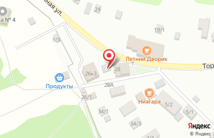 Кафе быстрого питания ФРИ на карте