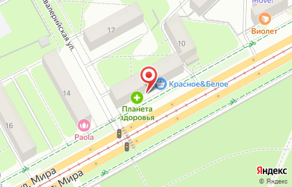 Супермаркет Монетка в Индустриальном районе на карте