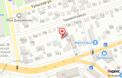 Пивоваръ на Таганрогской улице на карте