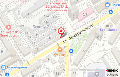 Магазин мобильных аксессуаров Vivatel в Пятигорске на карте