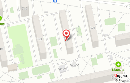 Район Бирюлёво Западное Общественный пункт охраны порядка Южного административного округа на Булатниковской улице на карте