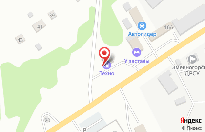 АЗС в Барнауле на карте
