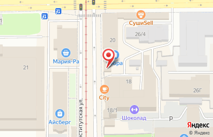Торговая площадь Колос на проспекте Гагарина на карте
