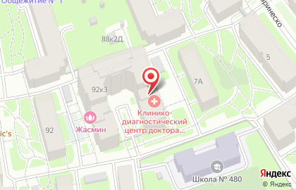 Центр коррекции речи и поведенческих нарушений Томатис-Петербург на проспекте Стачек на карте