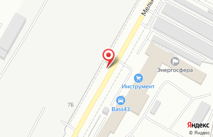 Атис в Мелькомбинатовском проезде на карте