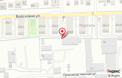 Продуктовый мини-маркет МиксМаркет на ​Войсковой на карте
