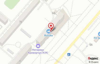 Производственно-торговая фирма Славтекс в Кировском округе на карте